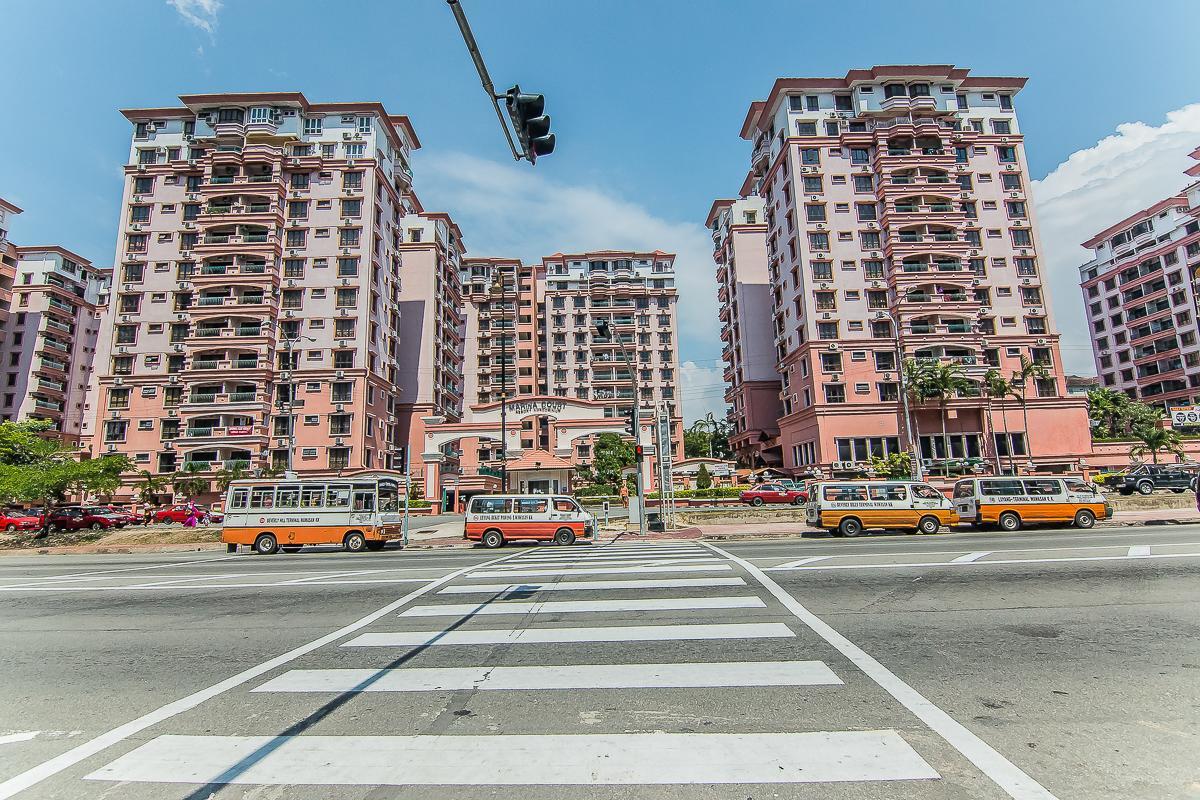 Mts @ Marina Court Resort Condo Kota Kinabalu Bagian luar foto